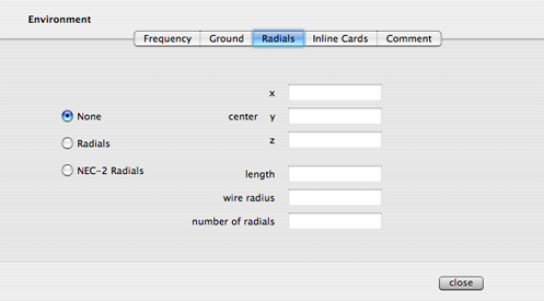 radials